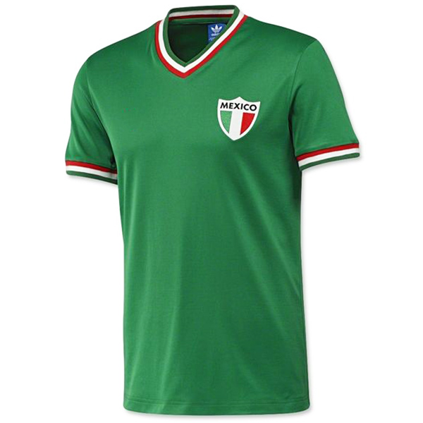 Mexico domicile maillot rétro uniforme de football premier maillot de football pour hommes 1970